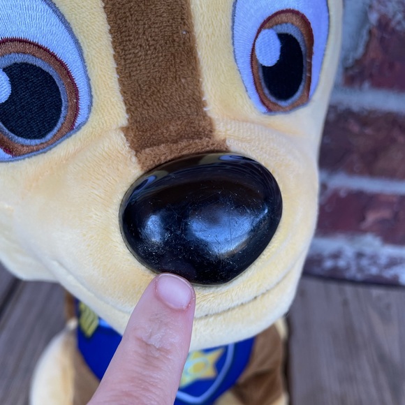 Preloved Stuffed Paw Patrol Chase The Police Dog 16” Tall - Picture 2 of 16